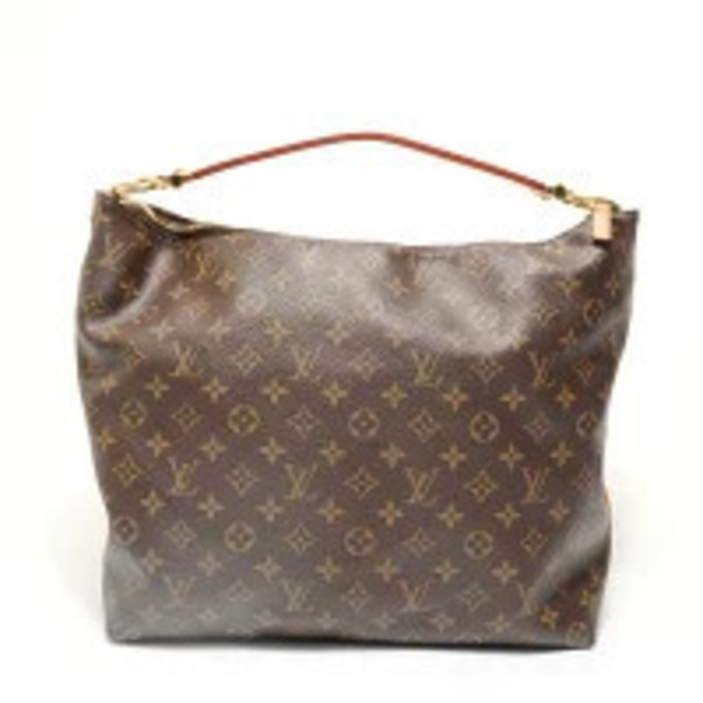 Louis Vuitton Shoulder Sully Monogram Bag Brown